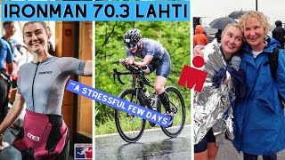 Ironman 703 Lahti on a mountain bike  Becoming an Ironman [upl. by Annaerda]