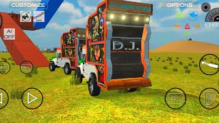 dj game  mega remp challenge  dj wala game  rajsthani dj pickup  dj gadi game  android [upl. by Robbie]