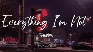 EVERYTHING I’M NOT  Emeline  Lyrics [upl. by Ahsemed]