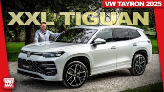 VW TAYRON 2025  Der XXL Tiguan Allspace Nachfolger im ersten Test  VauMax Review [upl. by Adnovad]