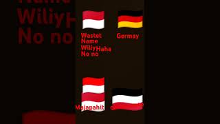 Majapahit and Germany empire😱😱 [upl. by Yddet]