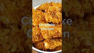 Crunchy Cornflake Chicken recipe cornflakes chicken ovenbaked [upl. by Lemor]