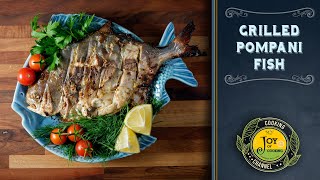 Grilled Pompano Fish Recipe [upl. by Quill]