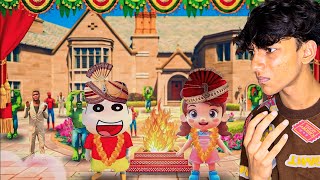 GTA 5 Shinchan Going To Wonderla With His Girlfriend 👩‍❤️‍💋‍👨 Malayalam [upl. by Acinorav]