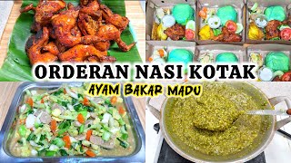 RESEP ORDERAN NASI AYAM BAKAR MADU nasibox ayambakar ayambakarmadu niahermanto [upl. by Durware]