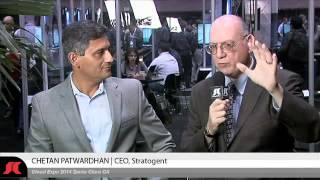 SYSCONtv at 15th Cloud Expo  Chetan Patwardhan CEO of Stratogent [upl. by Brant]