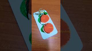 ﹩їм℘ℓ℮ ♭◎◎кмѦґк bookmark bookmarkseries orange diy craft [upl. by Ytsanyd235]