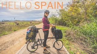 36  EUROPE TOUR  DIRECTION LESPAGNE EN VÉLO PLIANT BROMPTON🚴 [upl. by Nolur]