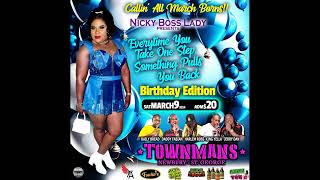 JERRY DAN  NICKY BOSS LADY BIRTHDAY PARTY PROMO MARCH 9TH 2024 [upl. by Eninej]