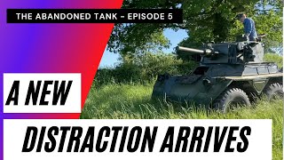 The Abandoned Tank Project  Episode 5 A New Distraction Arrives An Alvis Saladin Armoured Car [upl. by Mcconaghy]