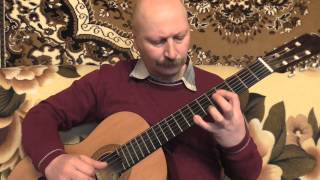 Salut  Joe Dassin Здравствуй  Джо Дассен guitar cover [upl. by Drewett]