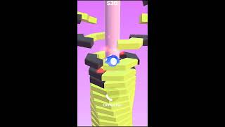 YB GAMES Live  Stack Ball Part16  Android Gameplay [upl. by Asseret]