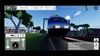 Trying Trainways Trainways Beta Roblox [upl. by Arahahs897]