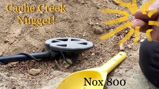 Equinox 800 Gold Settings Review Cache Creek Colorado Nugget [upl. by Ronica]