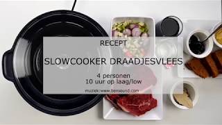 Recept slowcooker draadjesvlees  NLBE  Plezierindekeukennl [upl. by Mildrid691]