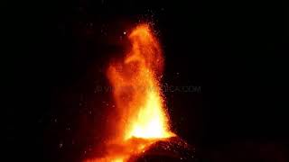 Eruption of Etna Volcano of 24 March 2021 [upl. by Anak652]