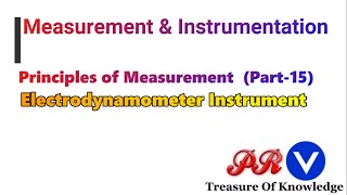 ELECTRODYNAMOMETER EMMC  Electronic Instrumentation and Measurement [upl. by Suoicul]