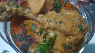 Creamy chicken gravy  creamy chicken recipe simple and easy recipe by nasreens kitchen recipe [upl. by Eidorb212]