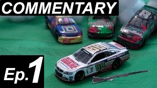 COMMENTARY NASCAR Parody Dale Jr vs Zombies [upl. by Eedna]