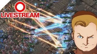 Livestream vom 290115  Karte für Team Aggri  StarCraft 2 Arcade [upl. by Halle249]