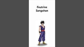 Personnage en feutrine Sangohan dragonball [upl. by Yrogiarc]