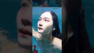 Minimermaid ❤️😻 mermaid waterproof underwater kpop douyin [upl. by Oznerol653]