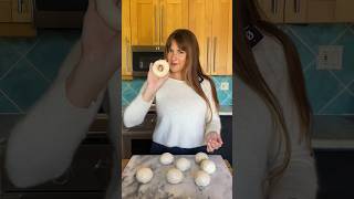 Bagel tutorial🥯 Full recipe in caption baking bagels bread sourdough [upl. by Talya]