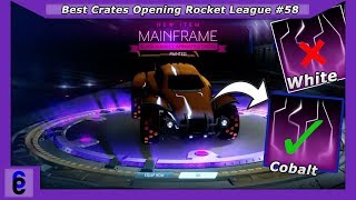 Best Crates Opening Rocket League 58 [upl. by Allemahs]