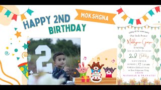 Mokshgna Gompas 2nd Birthday [upl. by Walford]