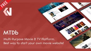 MTDb Ultimate MovieampTV Database script free download  MTDb movies website php script download [upl. by Aikimat]