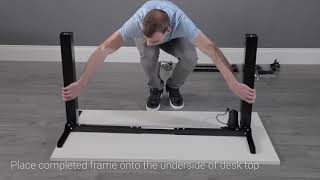 Altitude Desk Assembly Video  Ergo Desks [upl. by Applegate]