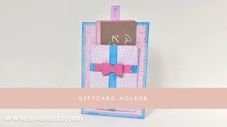 Kaarten maken met de Giftcardholder van Studio Light door Myrthe [upl. by Newra]