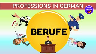 Berufe auf Deutsch  Professions in German [upl. by Yrtnej166]