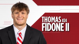 Nebraska TE Thomas Fidone II Rutgers Game Week Press Conference 10124 [upl. by Uos177]