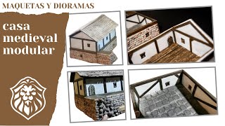 🛡️ MAQUETA CASA DESMONTABLE 🔴 Tutorial paso a paso [upl. by Hindu]