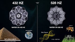 432 Hz and 528 Hz EXPLAINED The Most Powerful Frequencies in The Universe [upl. by Yhtak]