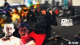 REACTING TO ANESONGIB VS SLIM RAGING IN FC 25 BEING A DONUT in the GYM  JOBLUS JURNEES [upl. by Dnomayd]