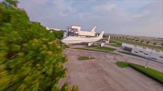 Go Explore  Space Center Houston FPV drone video [upl. by Charissa]