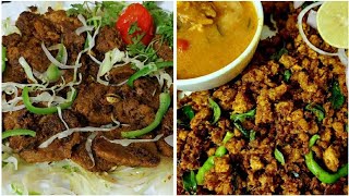 mutton boti kabab lunch combo chawal ki kadi kuchla hua gosht recipe 😋 [upl. by Odetta228]