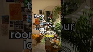 Way to make your room look unique✨ bedroomdecor posters [upl. by Adnahsal]