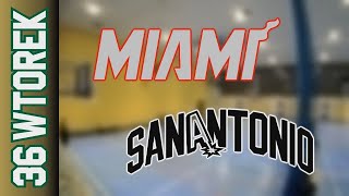 22 10 Miami vs San Antonio – Wtorek Div Jesień 2024 [upl. by Rodi]