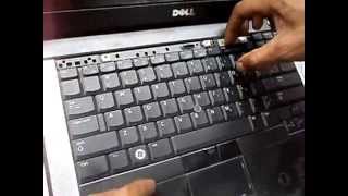 How to remove Dell latitude E6400 E4300 E6410 E6500 keyboard [upl. by Theurer]