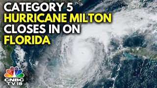 Hurricane Milton To Make Landfall In Florida Tonight  N18G  CNBC TV18 [upl. by Tobi]