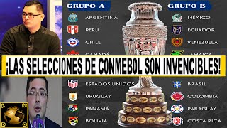 ¡PRENSA DE CENTROAMÉRICA ASUSTADA CON EL IMPRESI0NANTE NIVEL DE CONMEBOL PARA LA COPA AMÉRICA [upl. by Nylkaj501]