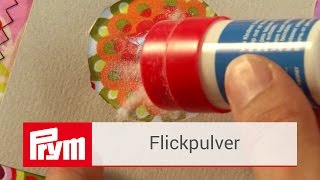 Stoffe Flicken mit dem Prym Flickpulver  Prym Zubehör [upl. by Einnij]