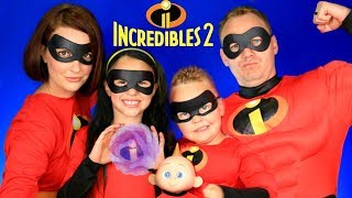 Disney Pixar Incredibles 2 Mr Incredible Elastigirl Violet Dash Jack Jack Makeup and Costumes [upl. by Christiano20]