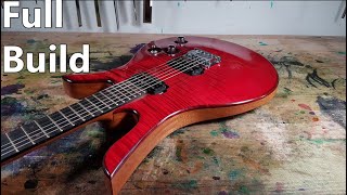 Making A Custom Electric Guitar Full Build [upl. by Atenahs]