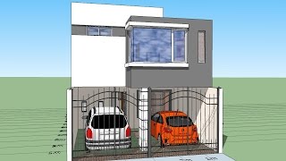 Casa de 6x15 mts de terreno [upl. by Islehc]