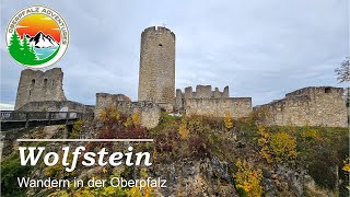 Wanderung um Neumarkt in der Oberpfalz zur Burgruine Wolfstein [upl. by Bandler]