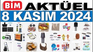 BİM 8 KASIM 2024 KATALOĞU ✅ BİM MARKET CUMA ✅ AKTÜEL ÜRÜNLER  RESMİ KATALOG [upl. by Dnaltruoc718]